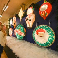 Vintage Tomah Christmas Lights, 1951-1971, from "Festive Favorites: Lights & LEGO" exhibit Vintage Tomah Christmas Lights, 1951-1971, from "Festive Favorites: Lights & LEGO" exhibit